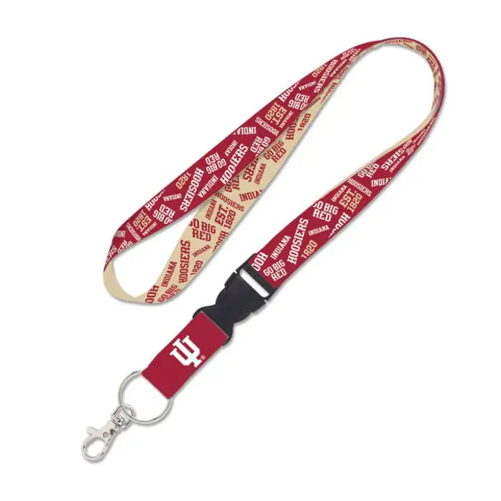 Lanière Indiana Hoosiers motif éparpillé