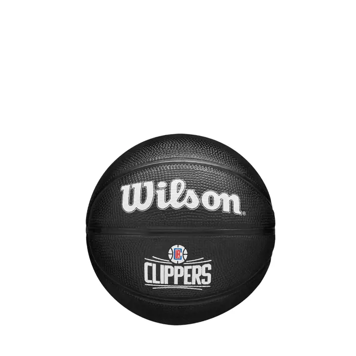 Mini-ballon de basket hommage aux Los Angeles Clippers, noir
