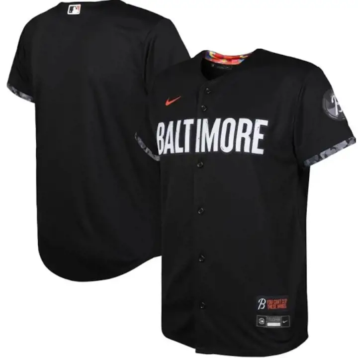 Maillot replica MLB Youth City Connect des Orioles de Baltimore BLK