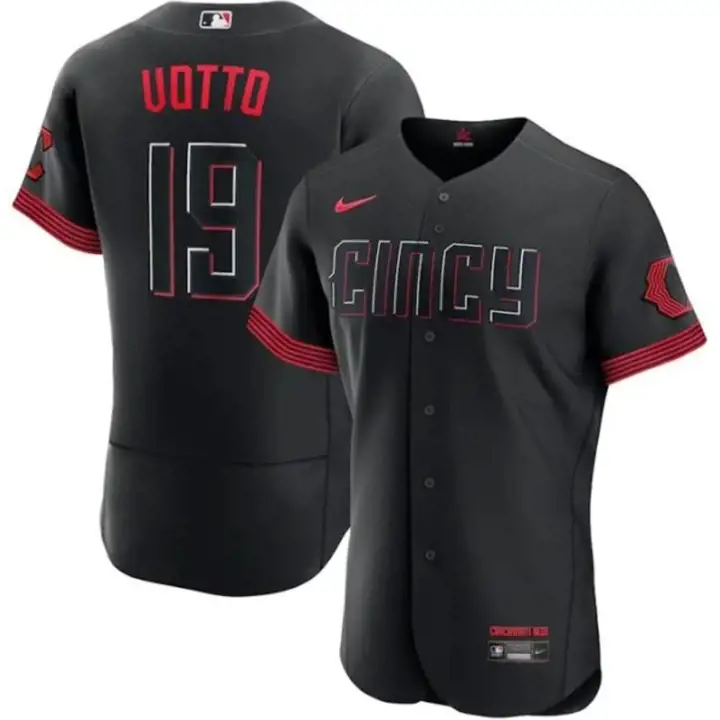 Cincinnati Reds MLB Maillot Jeunesse City Connect Joueur Joey Votto