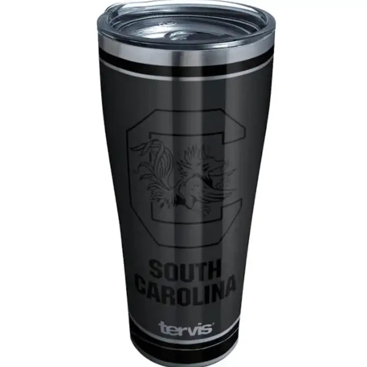 Gobelet en acier inoxydable noir 30 oz NCAA South Carolina Gamecocks