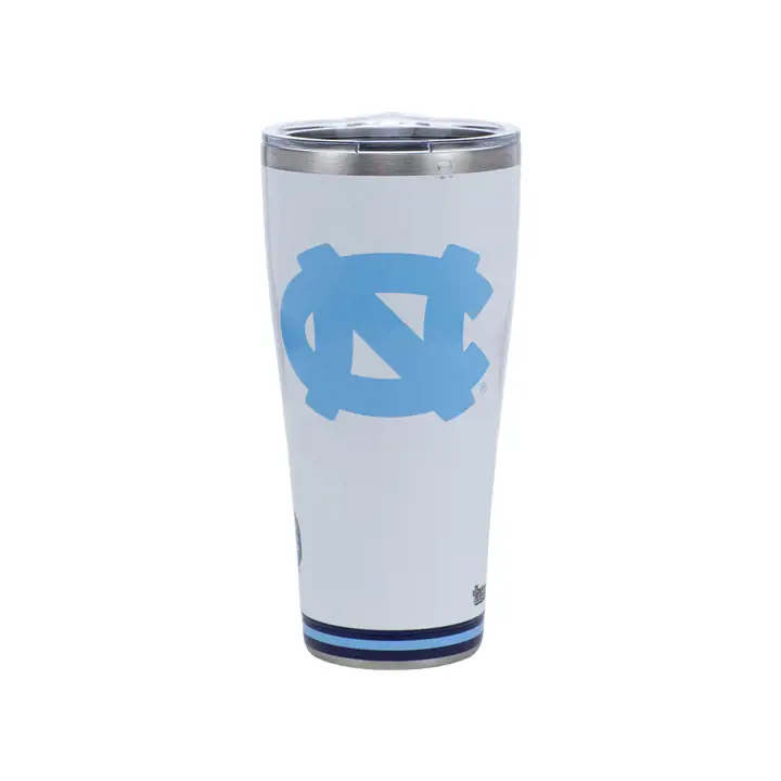 North Carolina Tar Heels 30oz NCAA Acier inoxydable Arctique as