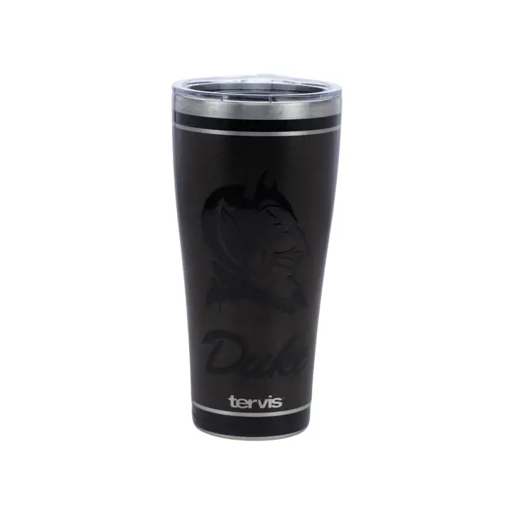 Bouteille isotherme en acier inoxydable noir 30 oz Duke Blue Devils NCAA