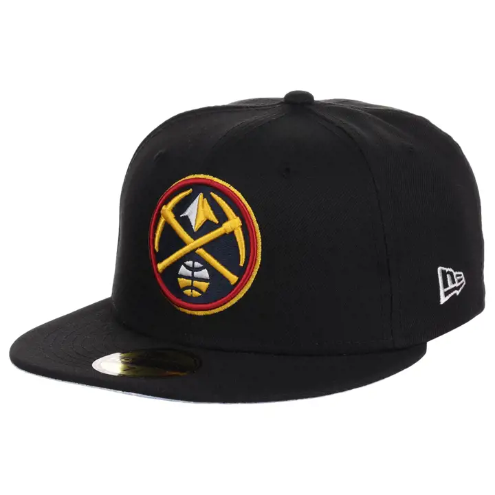 Denver Nuggets NBA Paisley 59FIFTY blk/blk/skbl