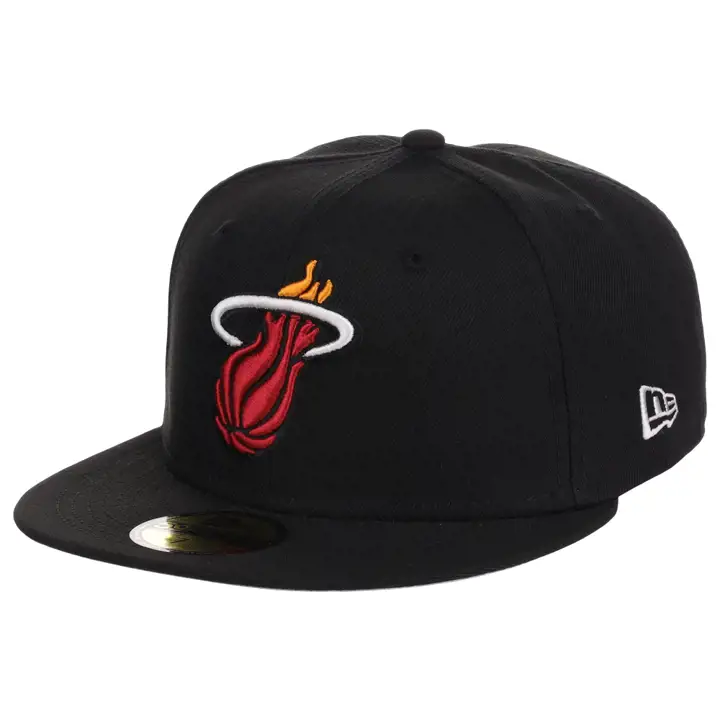 Miami Heat NBA Paisley 59FIFTY blk/blk/skbl