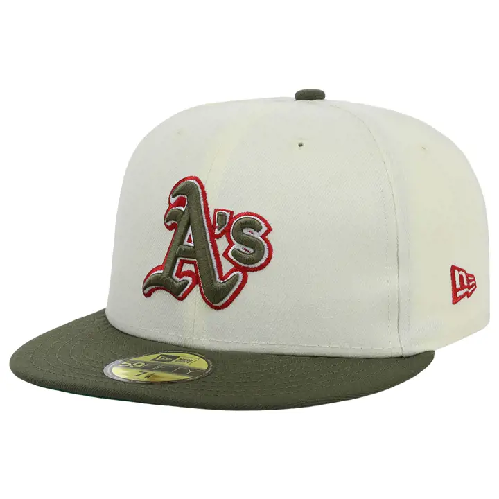 Oakland Athletics MLB Dirty Martini 59FIFTY ivo/olv/grn