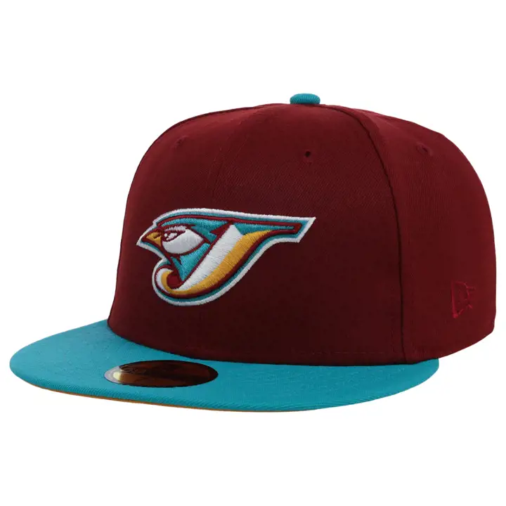 Casquette 59FIFTY Toronto Blue Jays MLB Vigilante rouge/sarcelle/orange