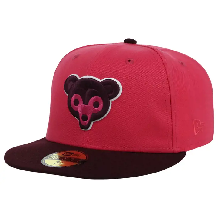 Chicago Cubs MLB Shortcake 59FIFTY rouge/marron/violet
