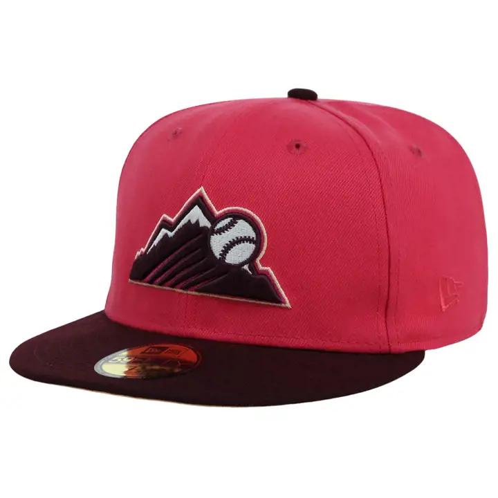 Colorado Rockies MLB Shortcake 59FIFTY rouge/marron/pp