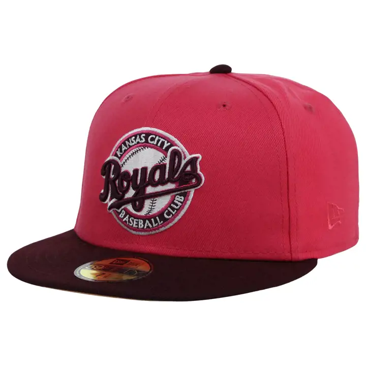 Casquette 59FIFTY MLB Shortcake Kansas City Royals rouge/marron/pp