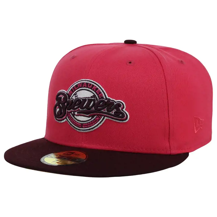 Milwaukee Brewers MLB Shortcake 59FIFTY rouge/mar/pp