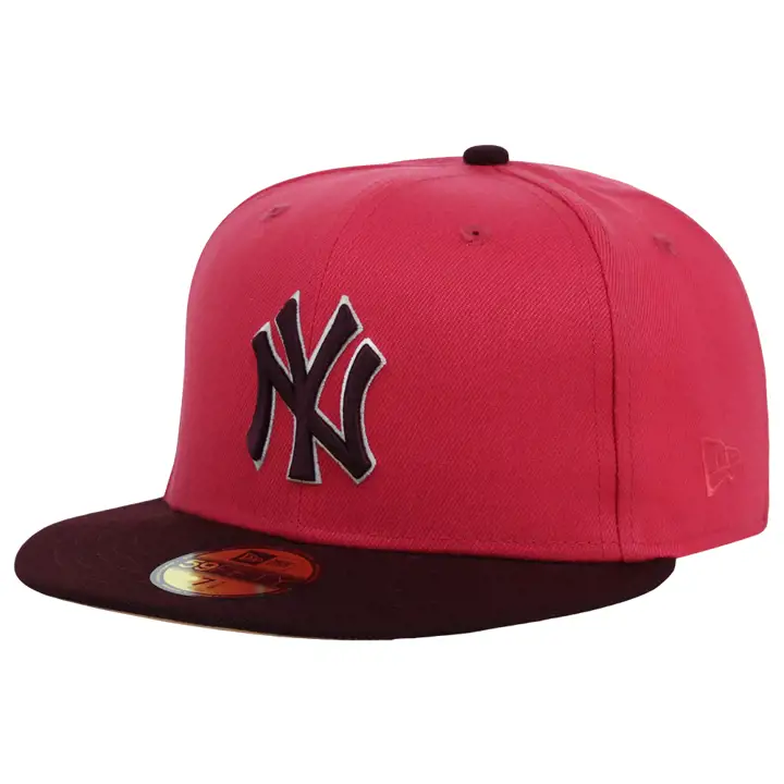 New York Yankees MLB Shortcake 59FIFTY rouge/marron/pp