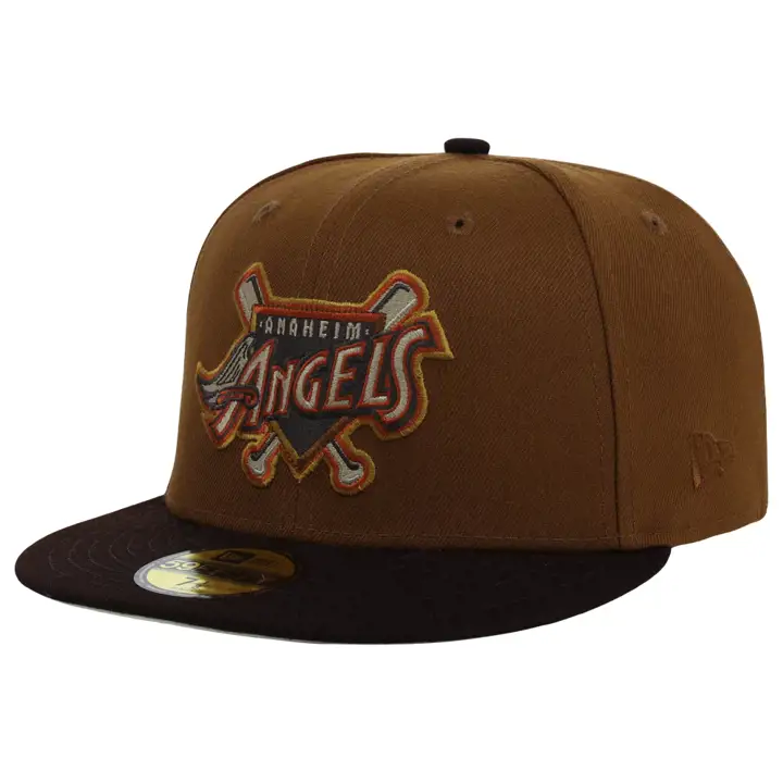 Anaheim Angels MLB Eclair 59FIFTY marron/marron/ivoire