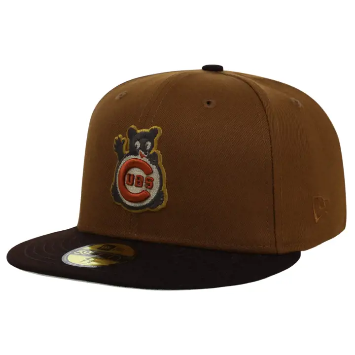 Chicago Cubs MLB Eclair 59FIFTY marron/marron/ivoire