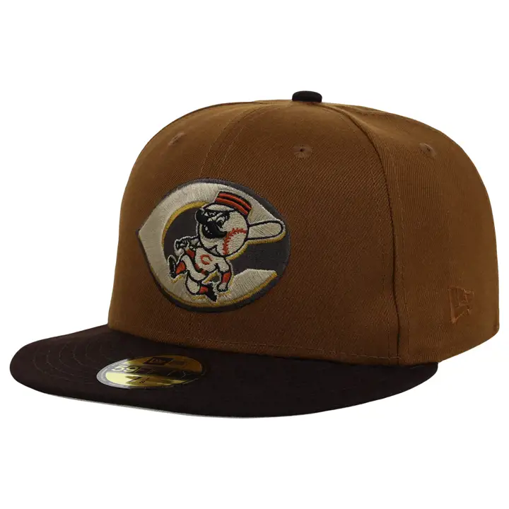 Cincinnati Reds MLB Eclair 59FIFTY marron/marron/ivoire