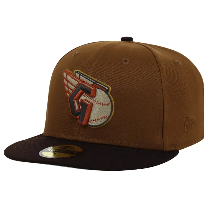 Cleveland Guardians MLB Eclair 59FIFTY marron/marron/ivoire