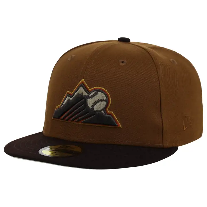 Colorado Rockies MLB Eclair 59FIFTY marron/marron/ivoire