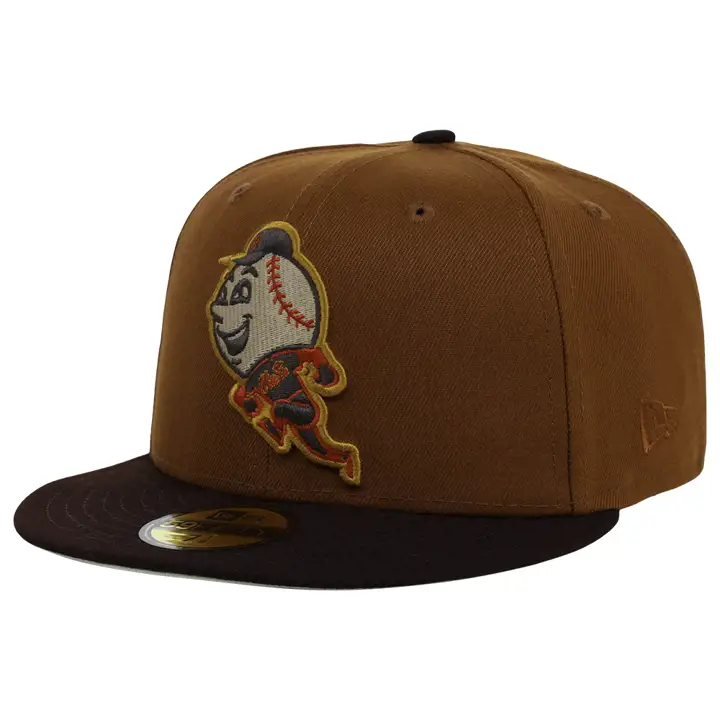 New York Mets MLB Eclair 59FIFTY marron/marron/ivoire