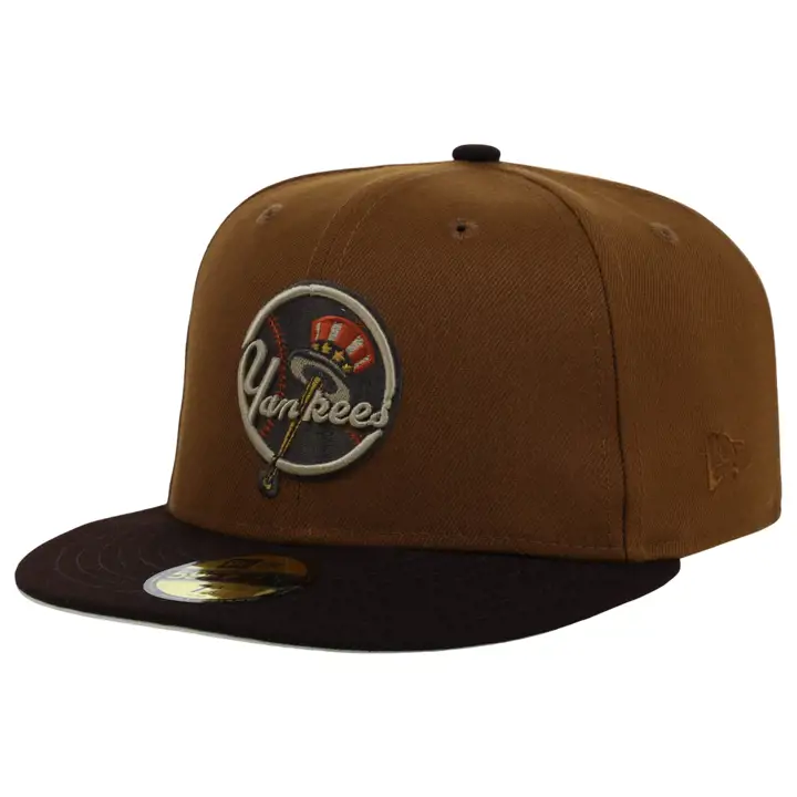 New York Yankees MLB Eclair 59FIFTY marron/marron/ivoire