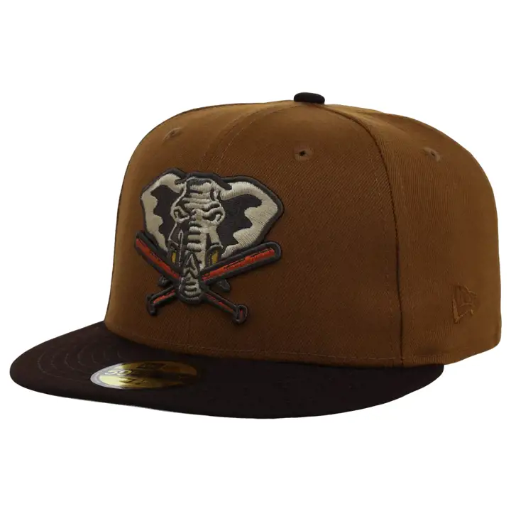 Oakland Athletics MLB Eclair 59FIFTY marron/marron/ivoire