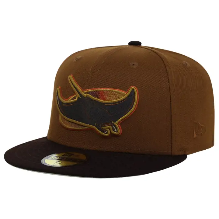 Tampa Bay Rays MLB Eclair 59FIFTY marron/marron/ivoire