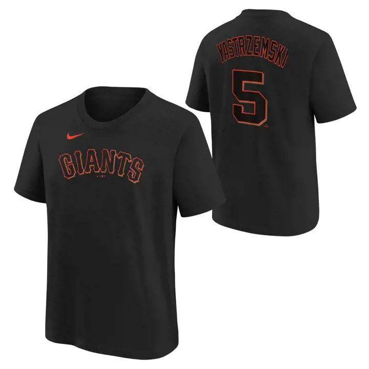T-shirt enfant MLB San Francisco Giants Mike Yastrzemski nom et numéro