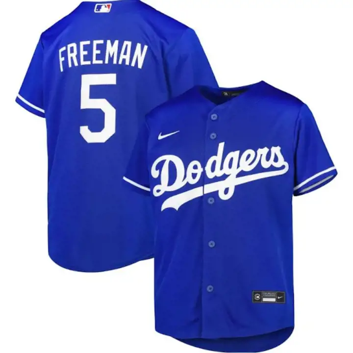 Maillot officiel de joueur MLB des Dodgers pour jeune - Freddie Freeman rbl