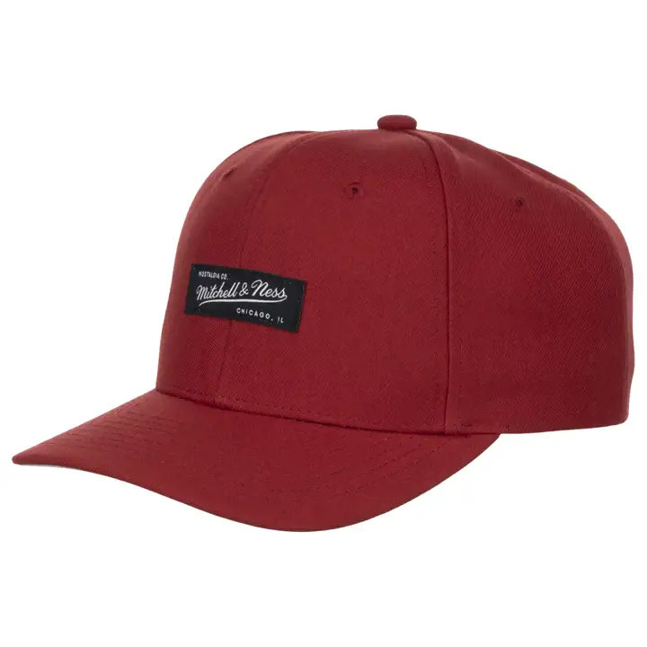 MITCHELL & NESS Casquette Snapback Logo M&N rouge