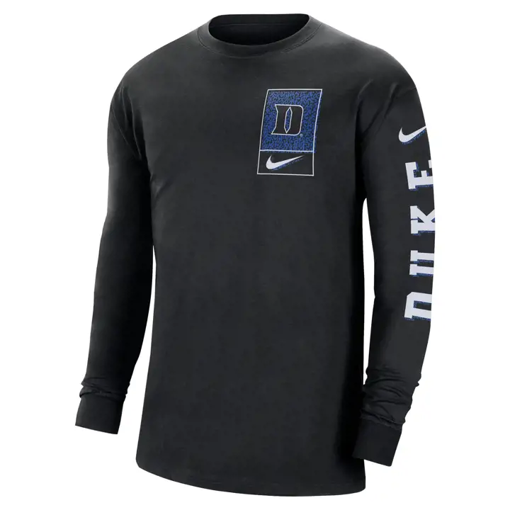 T-shirt manches longues NCAA Seasonal Max 90 Duke Blue Devils 23 noir