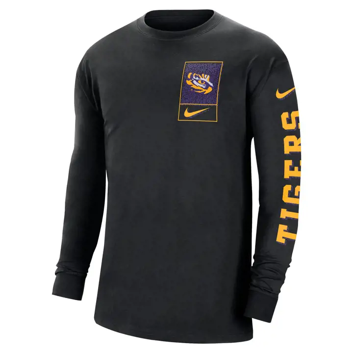 T-shirt à manches longues L.S.U. NCAA Seasonal Max 90 23 BLK