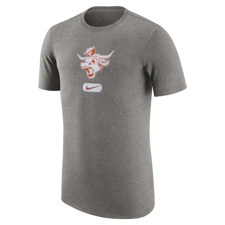 T-shirt de sport TEXAS LONGHORNS NCAA Dri-Fit Tri 23 DKGRY