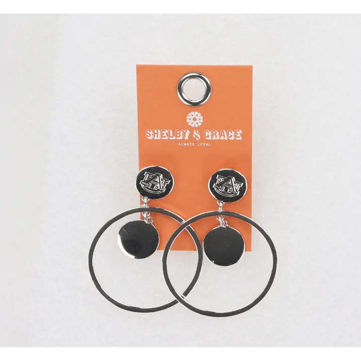 Boucles d'oreilles Tibby Auburn Tigers