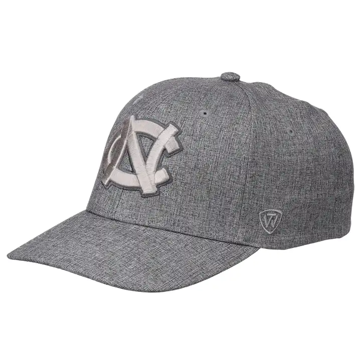 North Carolina Tar Heels Casquette structurée stretch Americana grise