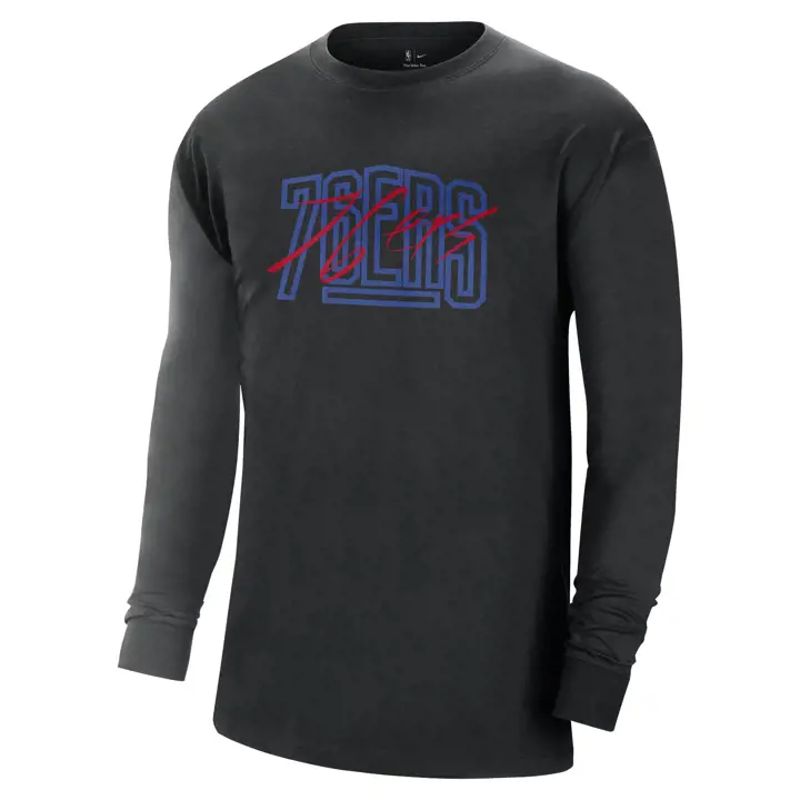 T-shirt PHILADELPHIA 76ERS NBA CTS VS Max90 ML NOIR