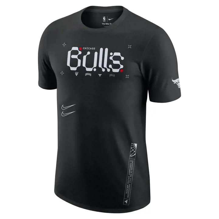 T-shirt CHICAGO BULLS NBA CTS ATS Max 90 NOIR