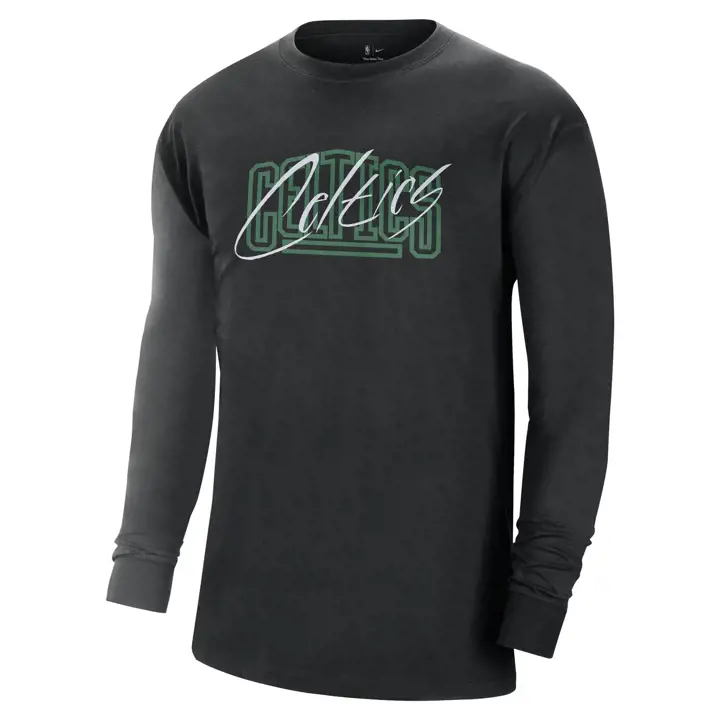 T-shirt à manches longues Boston Celtics NBA CTS VS Max90 noir