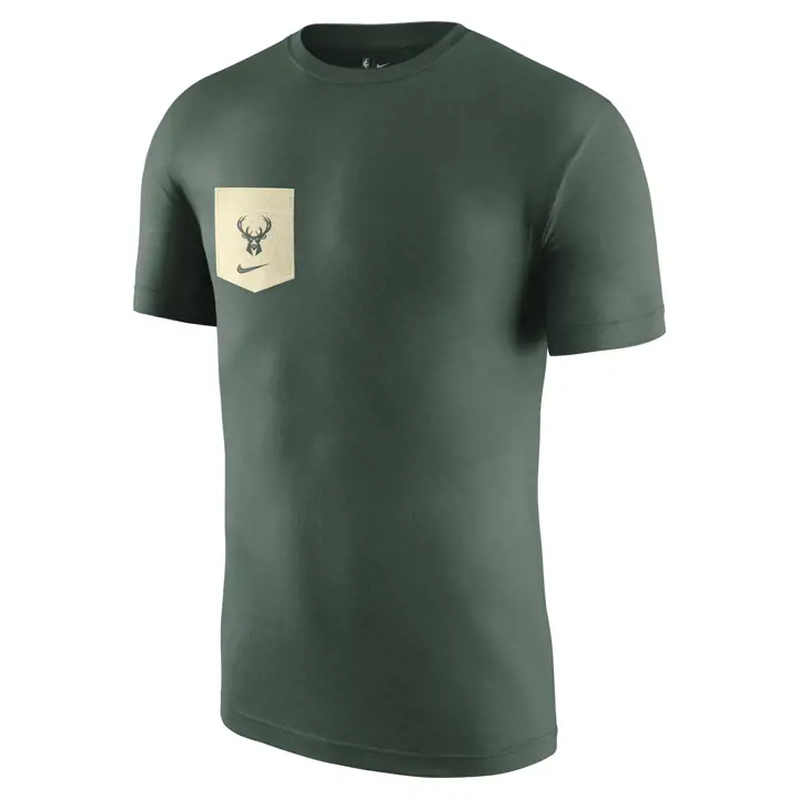 T-shirt de poche MILWAUKEE BUCKS NBA ES VS vert