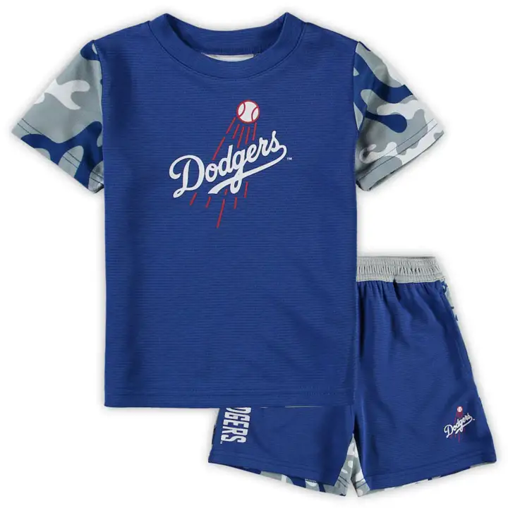 Ensemble t-shirt et short Los Angeles Dodgers MLB Toddler Pinch Hitter