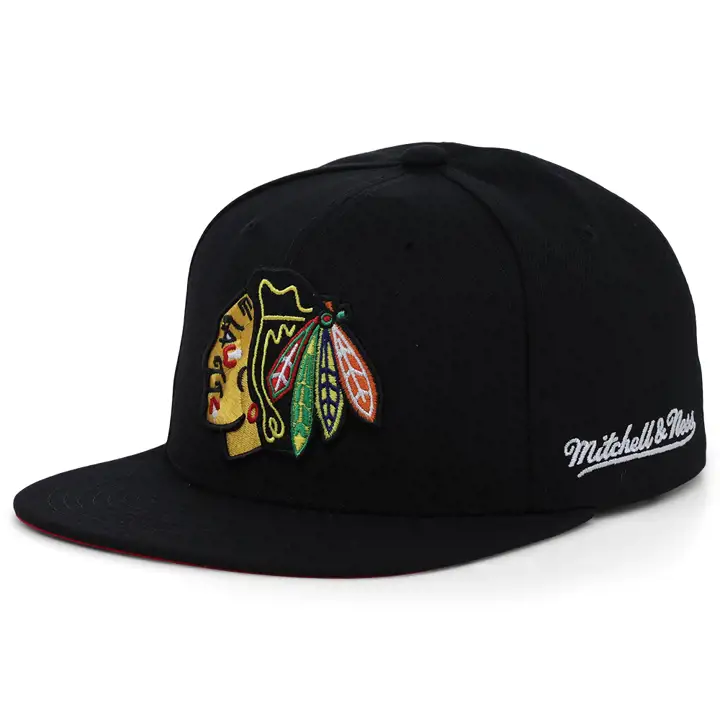 Chicago Blackhawks LNH Ajusté Rétro NWR