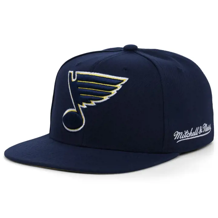 St. Louis Blues LNH Casquette ajustée bleue vintage