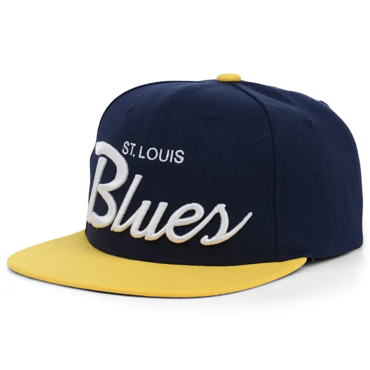 Casquette St. Louis Blues NHL Vintage Classic Script SNAP BLEUE