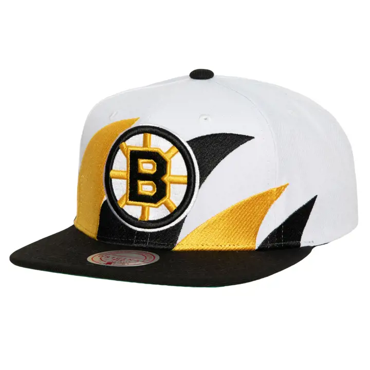 Casquette Boston Bruins NHL Vintage Sharktooth Blanche