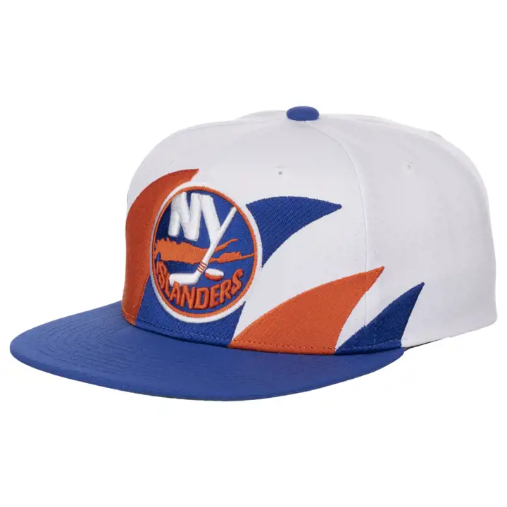 New York Islanders NHL Casquette Vintage Snap Sharktooth BLANC
