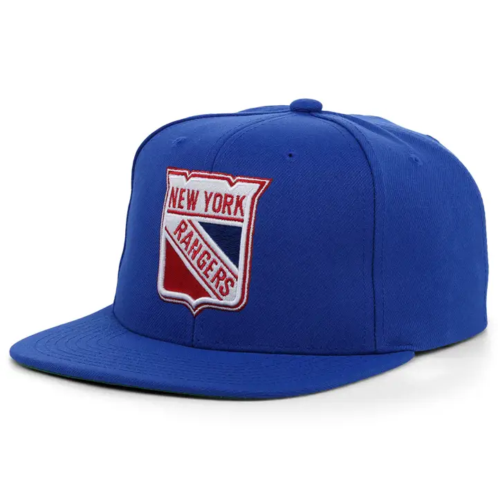 Casquette snapback bleue New York Rangers NHL Vintage Alt Flip