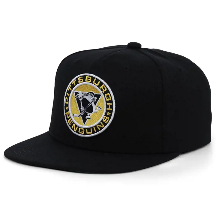 Casquette Snapback noire Pittsburgh Penguins NHL Vintage Alt Flip