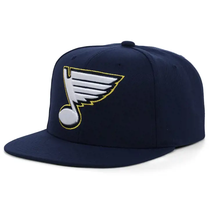 St. Louis Blues LNH Casquette Alternatif Vintage à Visière Plate BLEU