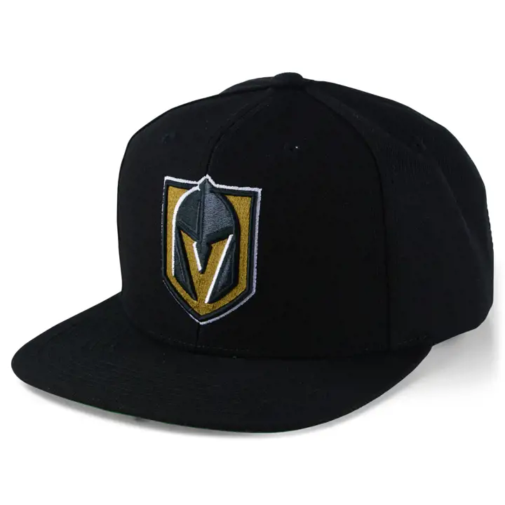 Vegas Golden Knights LNH Casquette snapback ajustable noire Vintage Alt Flip
