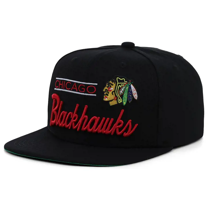 Chicago Blackhawks LNH – Logo vintage rétro BLK