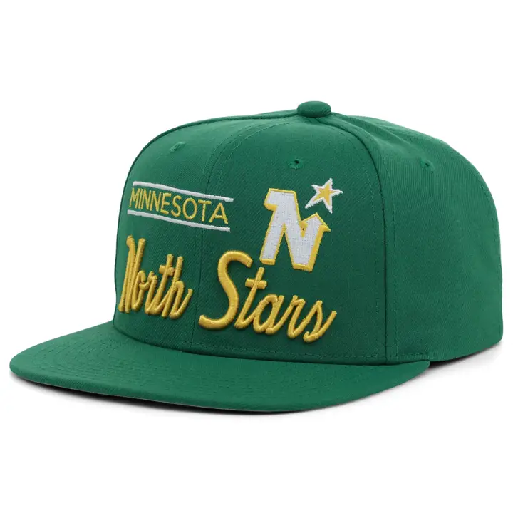 Minnesota North Stars LNH Vintage Rétro Verrouillage VERT