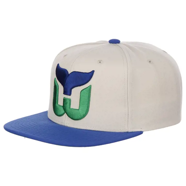 Hartford Whalers LNH Casquette VIntage Chrome Snap IVO